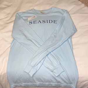 Blue Long Sleeve Seaside Shirt